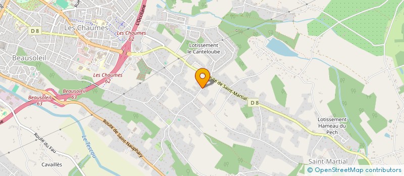 localisation de l'entreprise SCI MIRO  MONTAUBAN