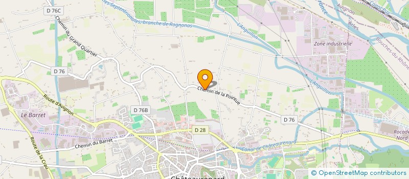 localisation de l'entreprise SCI MIRO BRUYERES à CHATEAURENARD