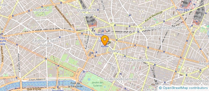 localisation de l'entreprise SCI MIROIR MAGIQUE  PARIS