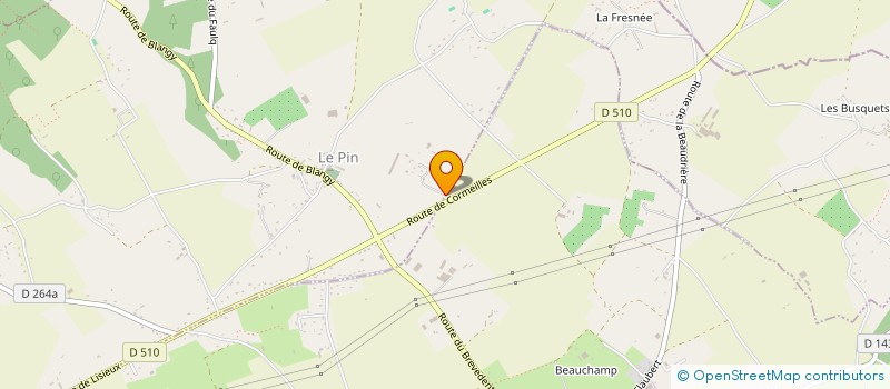 localisation de l'entreprise SCI MIROSA à LE PIN