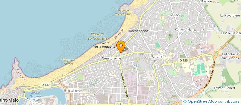 localisation de l'entreprise SCI MIRPAS  SAINT-MALO