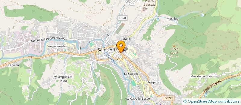 localisation de l'entreprise SCI MIRSA  SAINT-AFFRIQUE