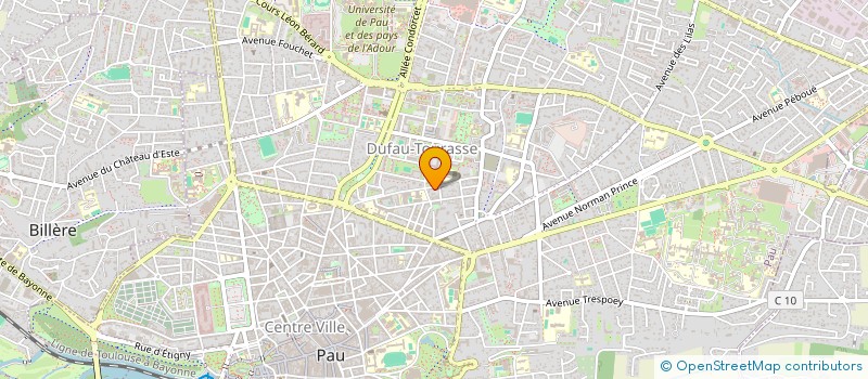 localisation de l'entreprise SCI MIRTHILYS à PAU