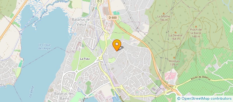 localisation de l'entreprise SCI MIRTOM  BALARUC-LES-BAINS