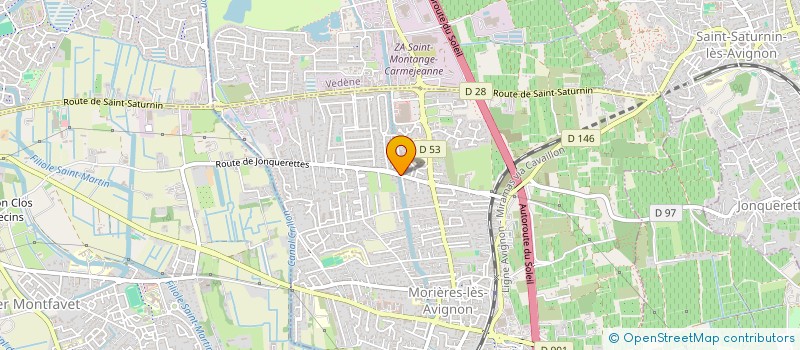 localisation de l'entreprise SCI MIS NIETAS  MORIERES-LES-AVIGNON