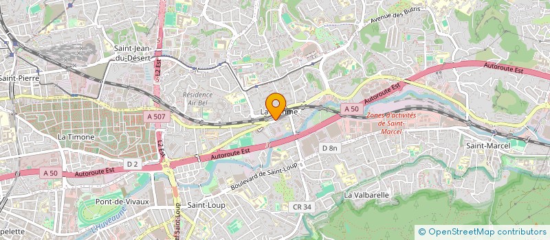 localisation de l'entreprise SCI MISA  MARSEILLE