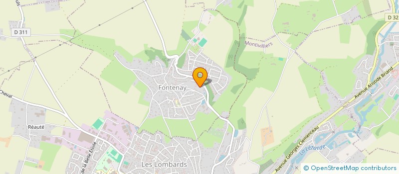 localisation de l'entreprise SCI MISAHUALLI  FONTENAY