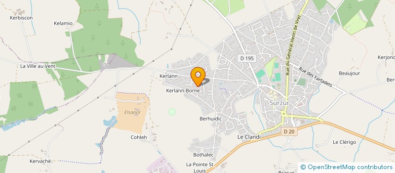 localisation de l'entreprise SCI MISAND  SURZUR