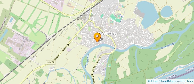 localisation de l'entreprise SCI MISCHTKRAZERLE & CO  LA WANTZENAU