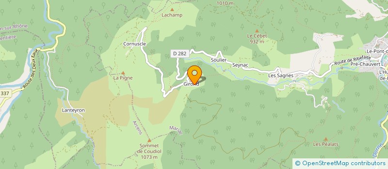 localisation de l'entreprise SCI MISCOU  MARIAC