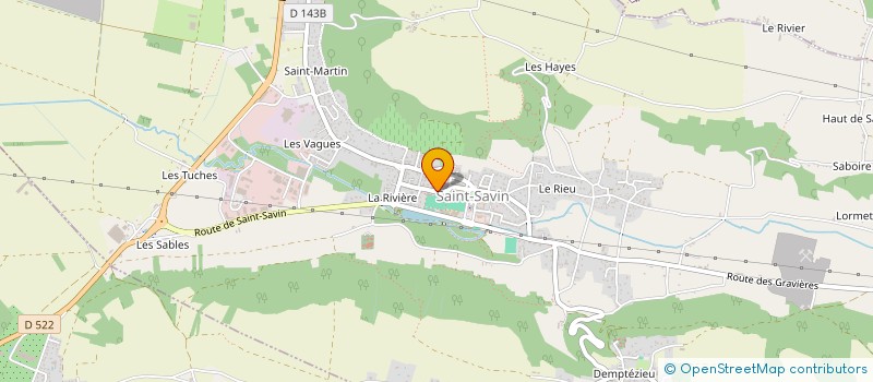 localisation de l'entreprise SCI MISECA à SAINT-SAVIN