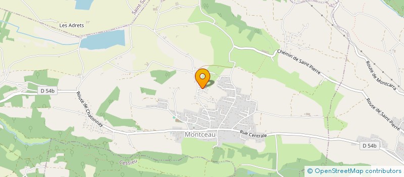 localisation de l'entreprise SCI MISERY  RUY-MONTCEAU