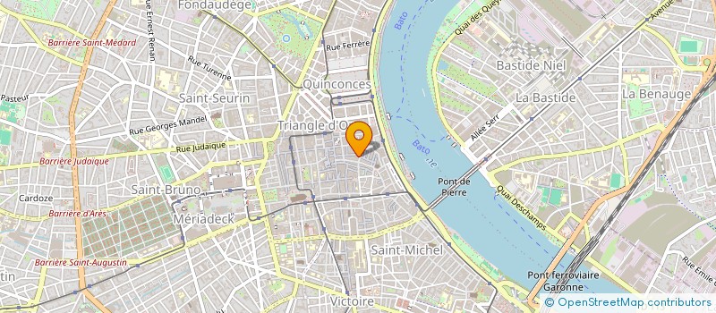 localisation de l'entreprise SCI MISHANY  BORDEAUX