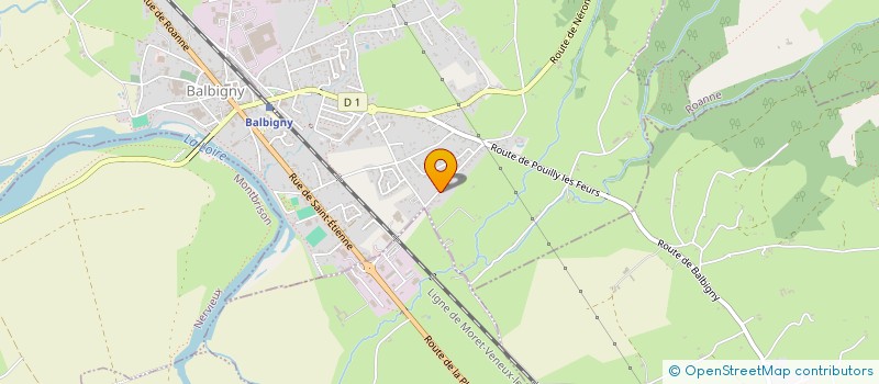 localisation de l'entreprise SCI MISIR  BALBIGNY