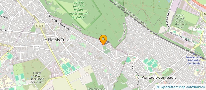 localisation de l'entreprise SCI MISMA à LE PLESSIS-TREVISE