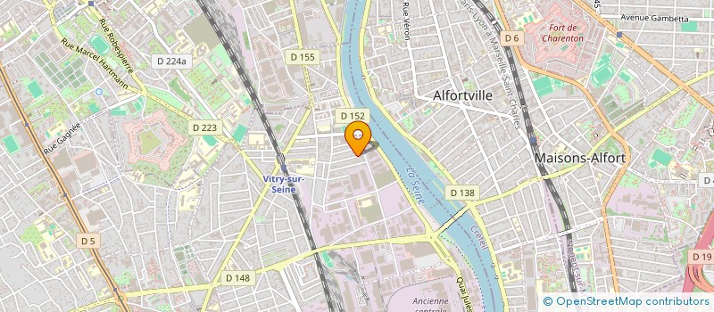 localisation de l'entreprise SCI MISOKA  VITRY-SUR-SEINE