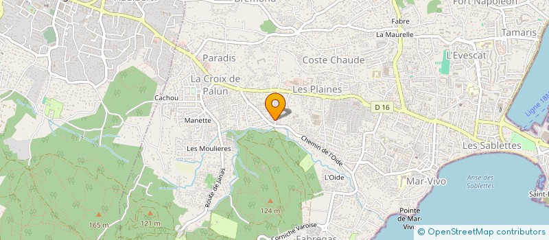 localisation de l'entreprise SCI MISOL à LA SEYNE-SUR-MER