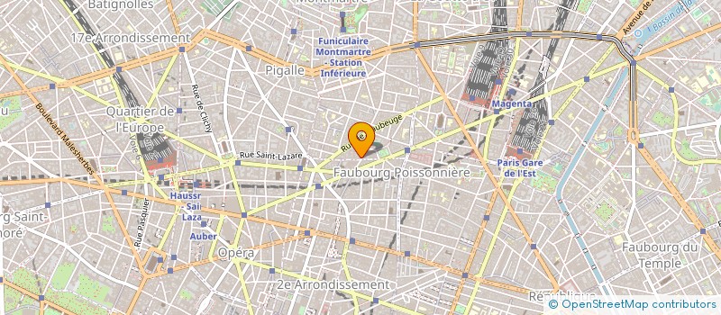 localisation de l'entreprise SCI MISS BAMY à PARIS