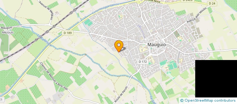 localisation de l'entreprise SCI MISS DE FA  MAUGUIO