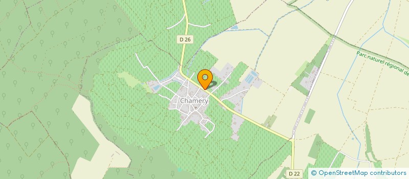 localisation de l'entreprise SCI MISS VANDERO  CHAMERY