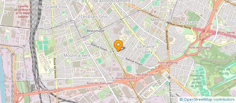 localisation de l'entreprise SCI MISSANA  LYON