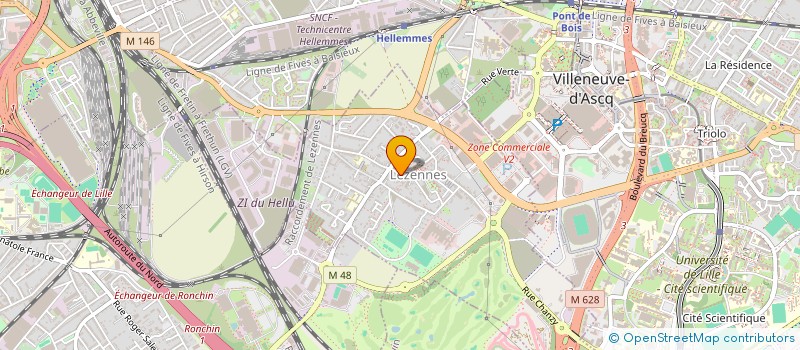 localisation de l'entreprise SCI MISSIAEN à LILLE