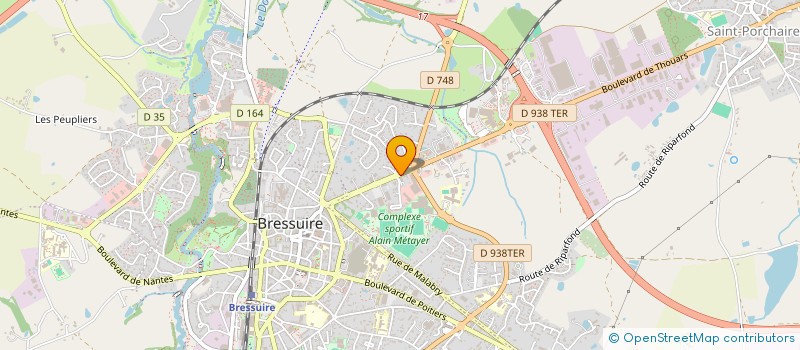 localisation de l'entreprise SCI MISSION IMPOSSIBLE  BRESSUIRE