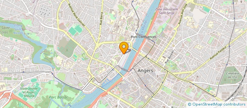 localisation de l'entreprise SCI MISSIU à ANGERS
