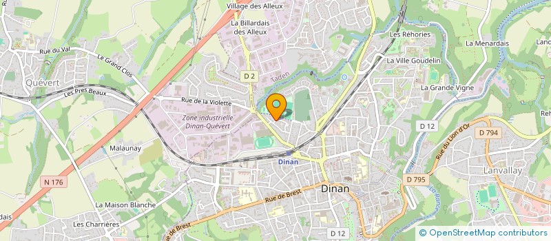 localisation de l'entreprise SCI MISSON  DINAN