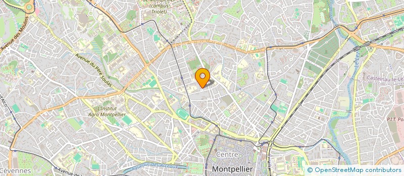 localisation de l'entreprise SCI MISTA à MONTPELLIER