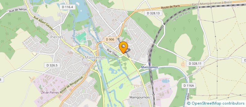 localisation de l'entreprise SCI MISTELLO à MAINTENON