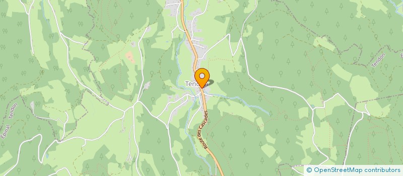 localisation de l'entreprise SCI MISTER THOT  TENDON