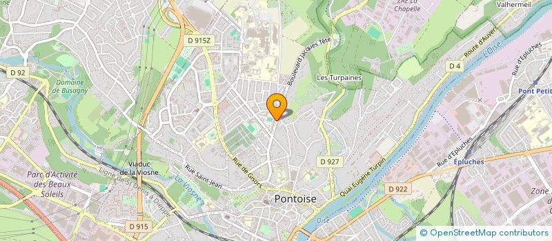 localisation de l'entreprise SCI MISTOGRAS  PONTOISE
