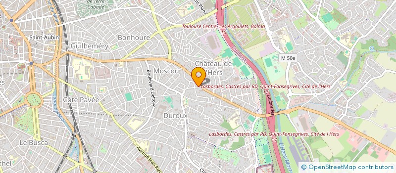 localisation de l'entreprise SCI MISTRAL à TOULOUSE