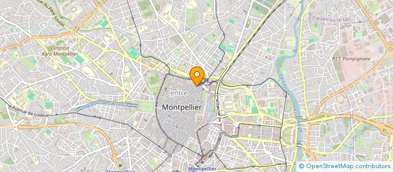 localisation de l'entreprise SCI MISTRAL à MONTPELLIER