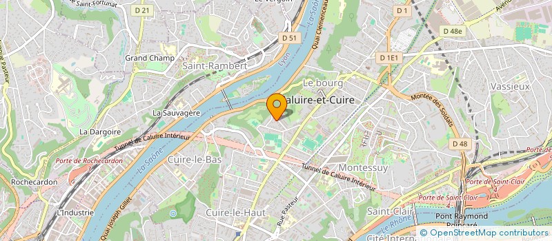 localisation de l'entreprise SCI MISTRAL  CALUIRE-ET-CUIRE