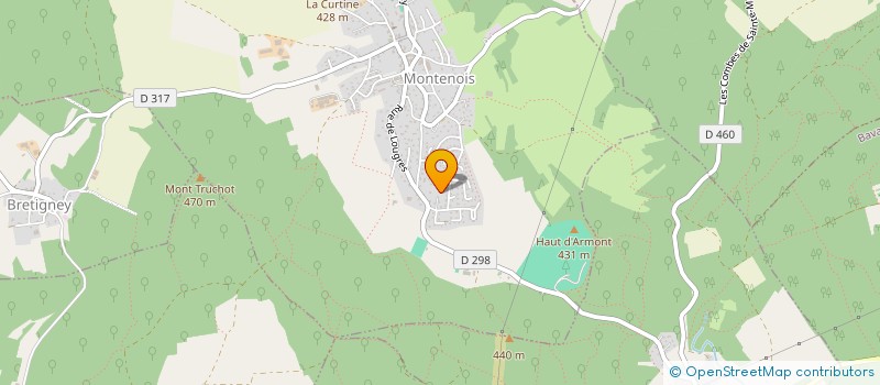 localisation de l'entreprise SCI MISTRAL  MONTENOIS