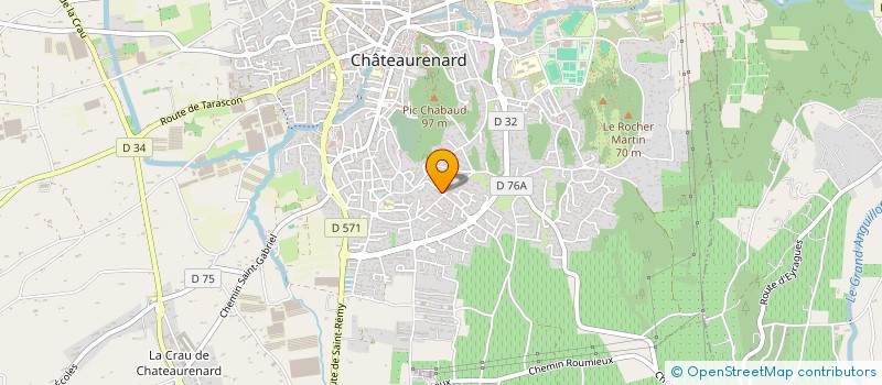 localisation de l'entreprise SCI MISTRAL-DURANCE à CHATEAURENARD