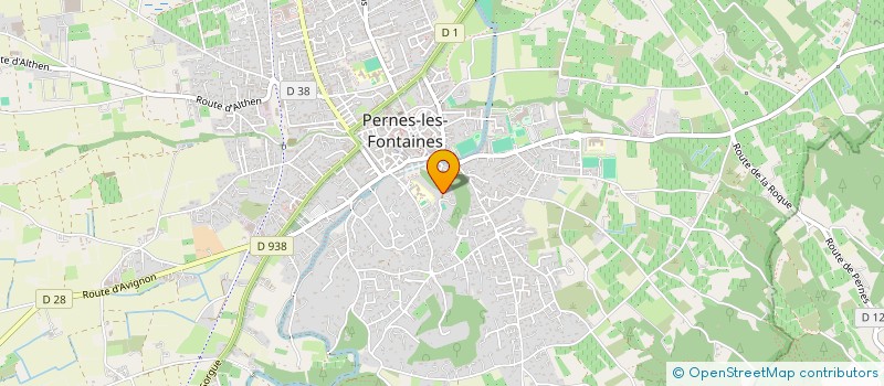 localisation de l'entreprise SCI MISTRAL ET SOLEIL  PERNES-LES-FONTAINES