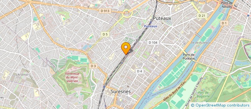 localisation de l'entreprise SCI MISTRAL PARISIEN à SURESNES