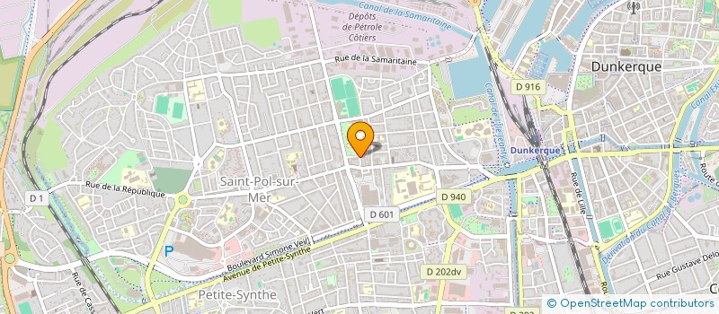 localisation de l'entreprise SCI MISTRAL SALENGRO à DUNKERQUE