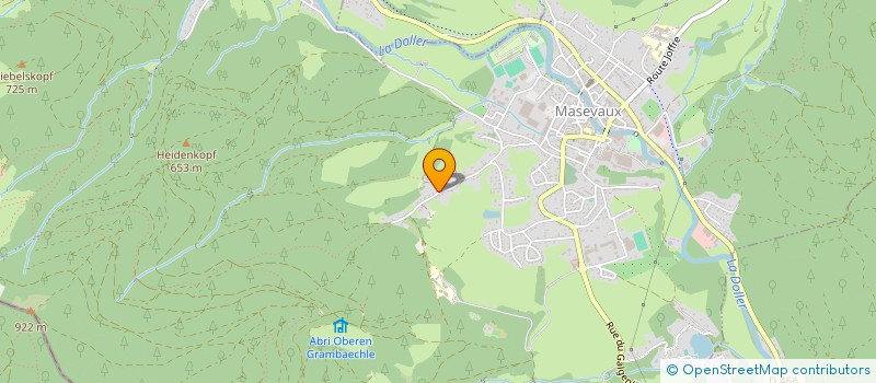 localisation de l'entreprise SCI MISY  MASEVAUX-NIEDERBRUCK