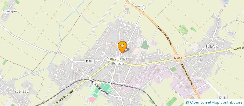 localisation de l'entreprise SCI MISYL  NEUVILLE-DE-POITOU