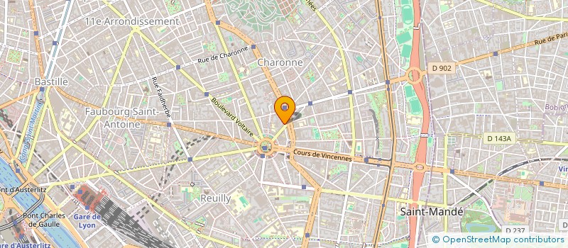 localisation de l'entreprise SCI MISYMA à PARIS