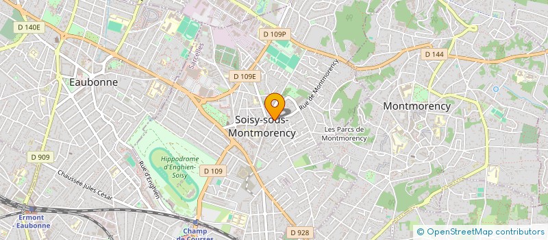 localisation de l'entreprise SCI MITANGA à SOISY-SOUS-MONTMORENCY