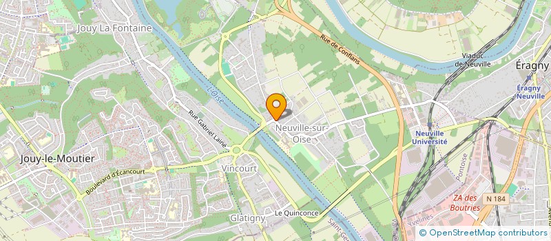 localisation de l'entreprise SCI MITCHLO à NEUVILLE-SUR-OISE