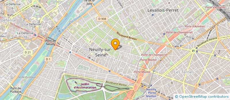 localisation de l'entreprise SCI MITCHOU à NEUILLY-SUR-SEINE