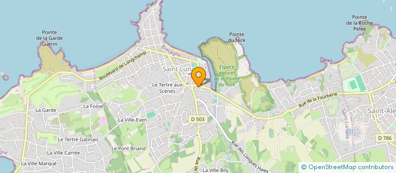 localisation de l'entreprise SCI MITHERMAU DE COULON  SAINT-LUNAIRE