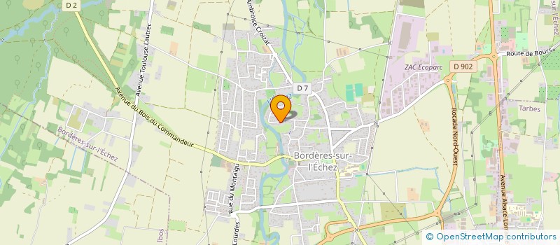 localisation de l'entreprise SCI MITHORY  BORDERES-SUR-L'ECHEZ