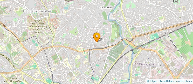 localisation de l'entreprise SCI MITHRIDATE à MONTPELLIER